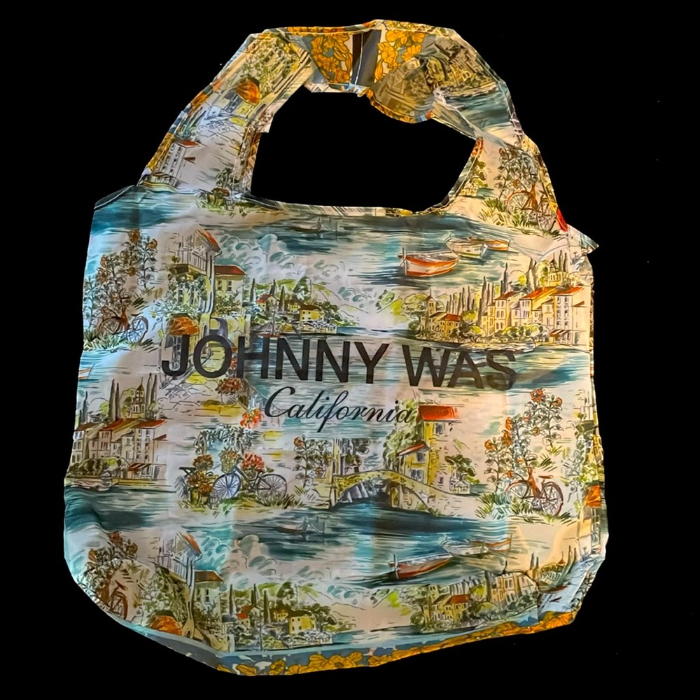 **NEW DESIGN**Johnny Was “Italian Vacation” nylon tote bag